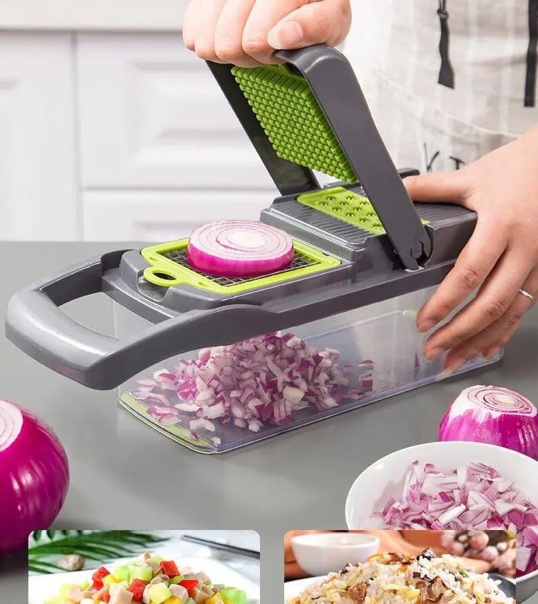 Vegetable Slicer & Dicer for Kitchen – Prime Mart Prime Mart
