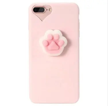 Cat Case For7 6 6S Plus 5 5S SE Cases Lovely Cartoon Soft Cat Cases Prime Mart