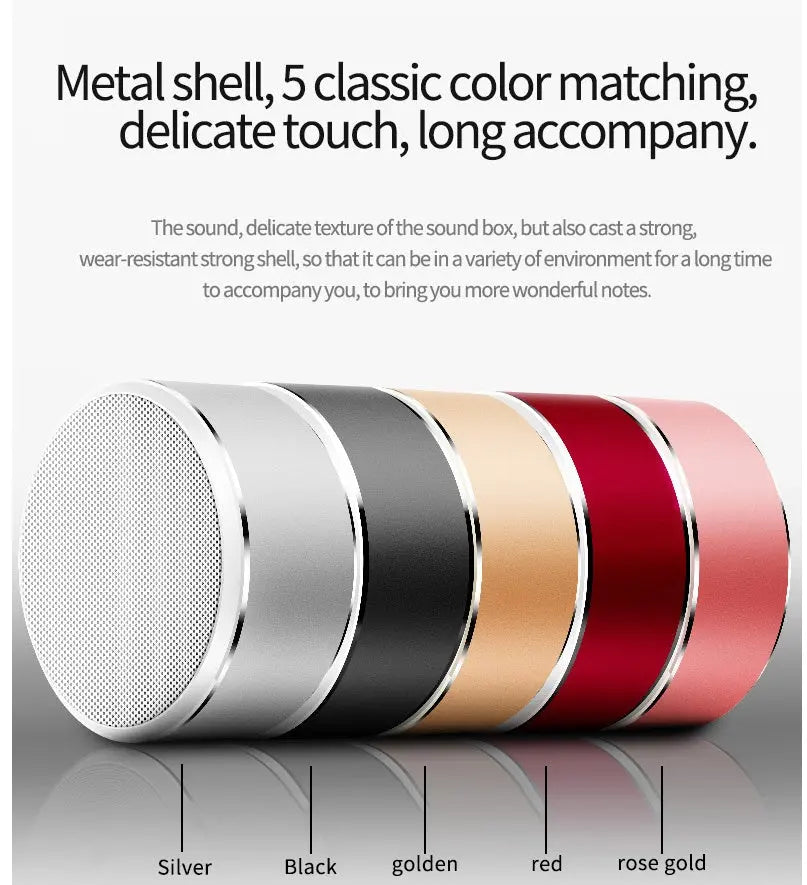 S8 portable Bluetooth speaker Mini card subwoofer built-in battery mini speaker Prime Mart