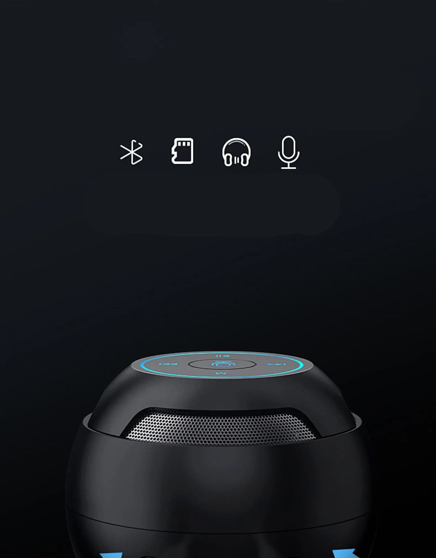 Bluetooth speaker mini audio mini portable compact Prime Mart