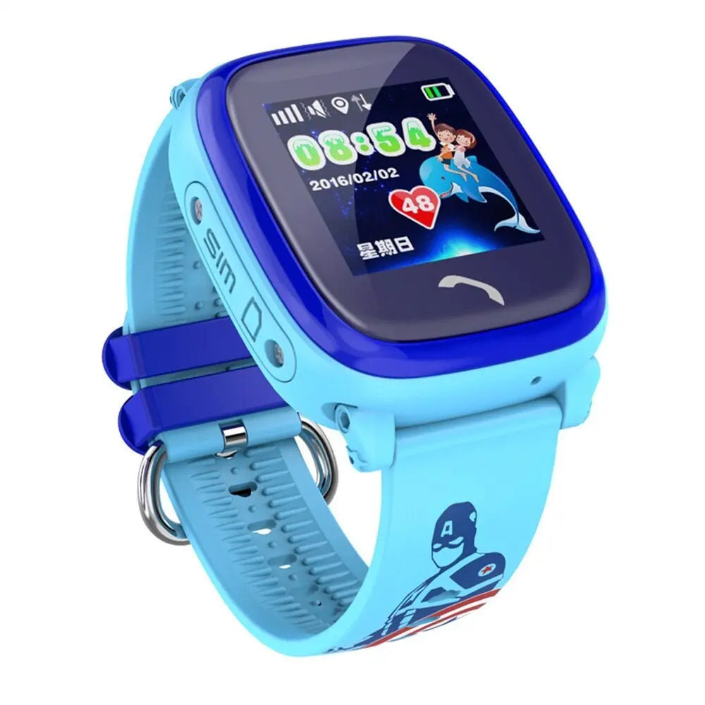 DF25 Children Waterproof Smart Watches Touch Screen Call for Rescue Remote Monitoring and Location Children's Telephone Watches Prime Mart