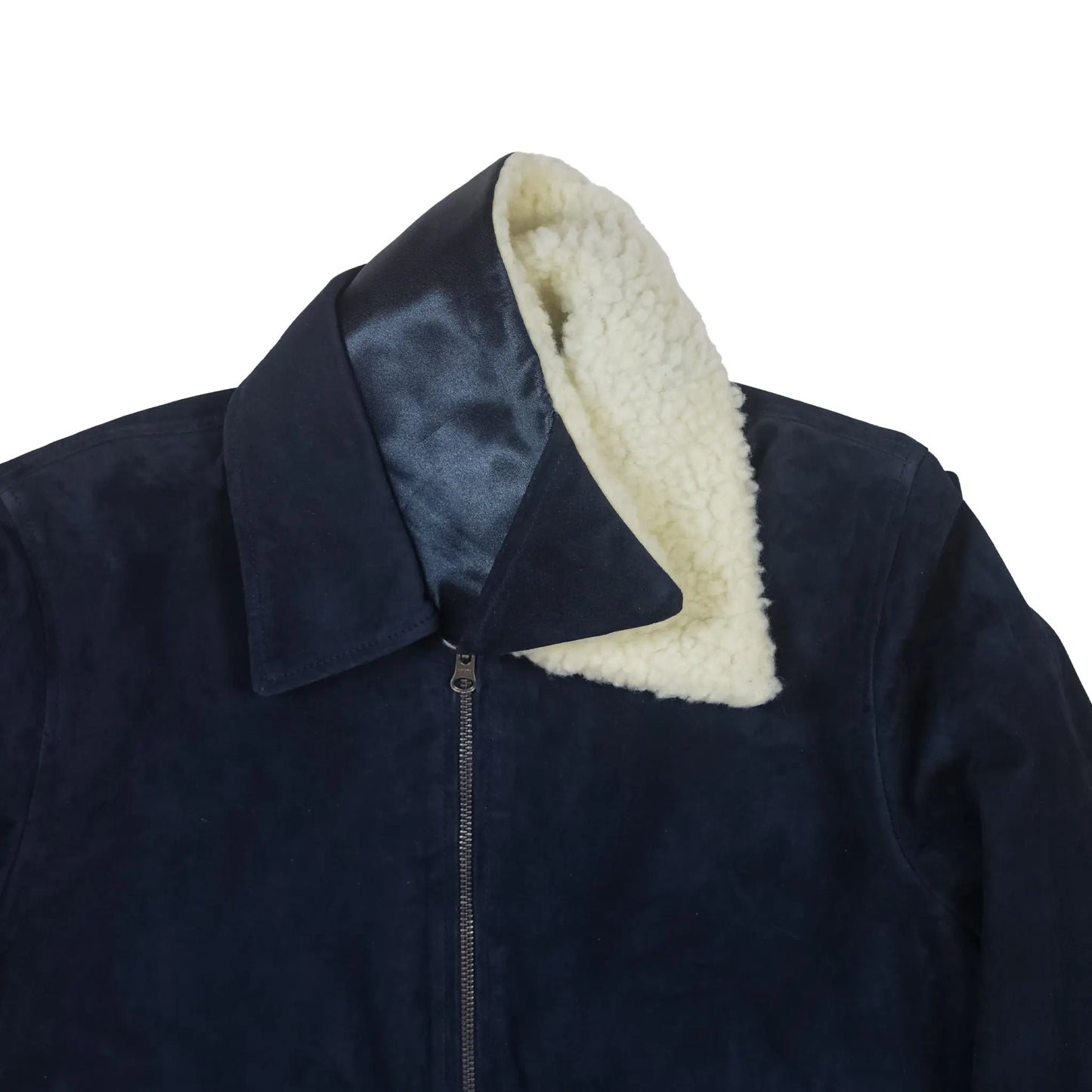 Oslo Sheep Fur Suede Jacket Levante Hub