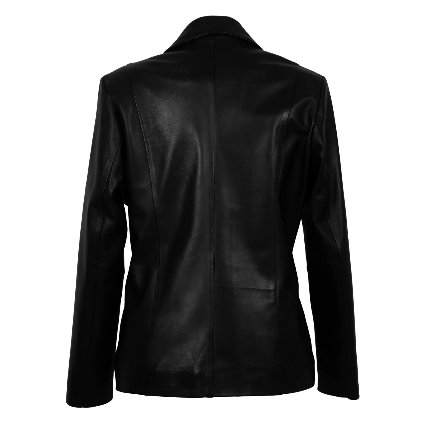 Women's Celeste Lambskin Leather Blazer Levante Hub