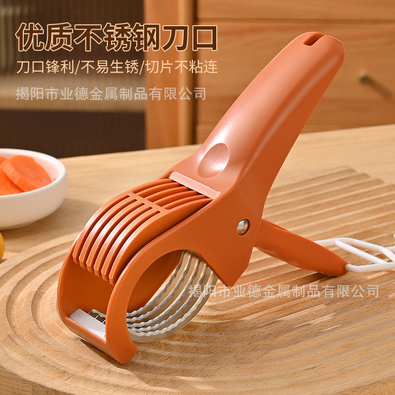 Multi-Purpose Fruit & Sausage Slicer
