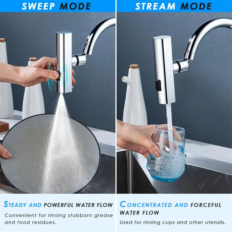 Multifunctional Kitchen Faucet Nozzle & Water Bubbler – Prime Mart Prime Mart