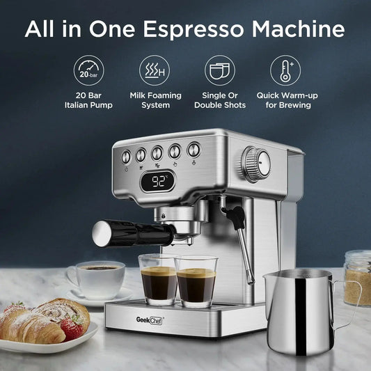 Espresso-Machine-with-Milk-Frother-Prime-Mart Prime Mart