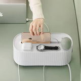 Power Strip Cable Storage Box – Wire & Socket Organizer Prime Mart