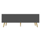 TREXM Modern Shoe Storage Bench with Cushion (Gray)