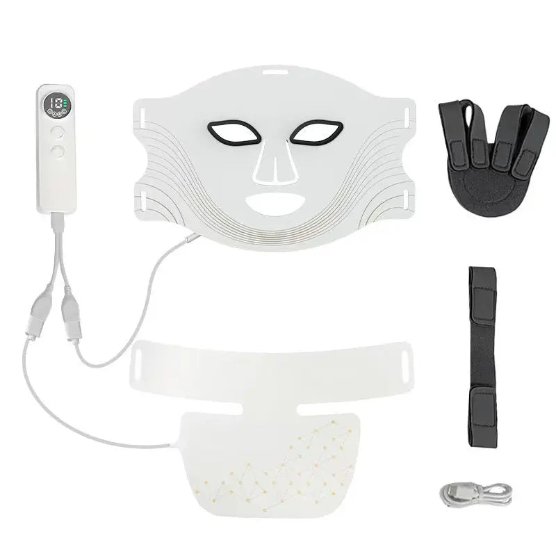Neck Beauty Instrument Fade Neck Pattern Infrared Light Neck Massager Beauty Prime Mart