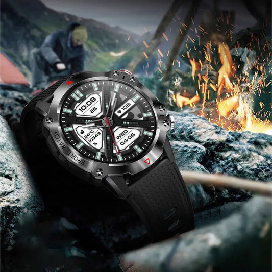 Outdoor Smart Watch – Pedometer, Heart Rate & BP Prime Mart