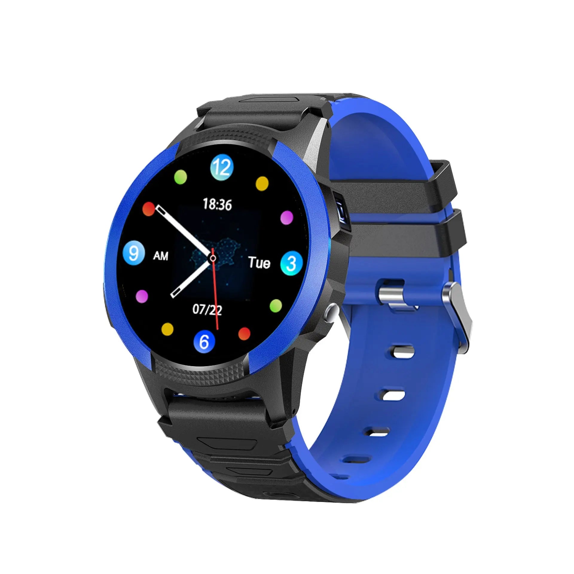 Student Smart Round Card Phone Positioning Watch Beie
