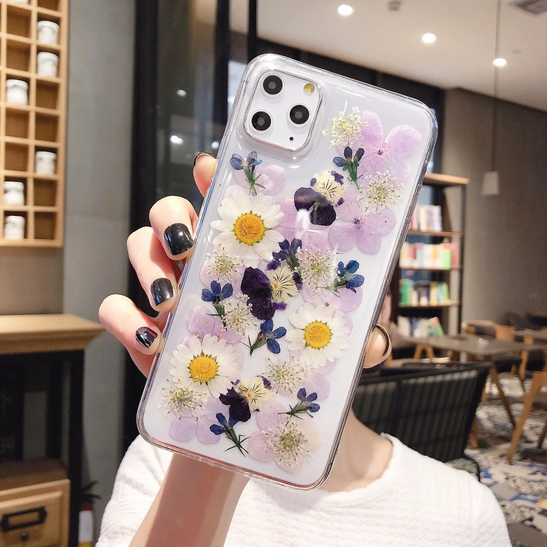 Preserved Flower Epoxy Phone Cases Prime Mart