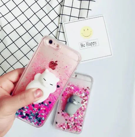 Compatible with Apple, Cat Phone Cases for iPhone 6 to iPhone X Prime Mart