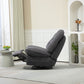 360° Swivel Recliner Chair with Chenille Upholstery – Gray
