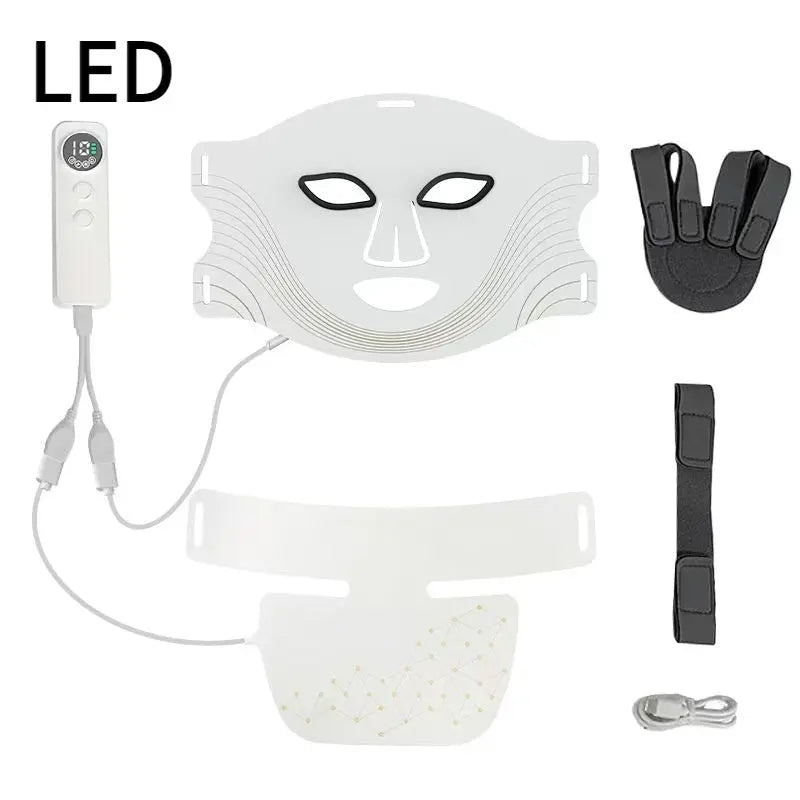 Neck Beauty Instrument Fade Neck Pattern Infrared Light Neck Massager Beauty Prime Mart