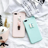 Cat Case For7 6 6S Plus 5 5S SE Cases Lovely Cartoon Soft Cat Cases Prime Mart