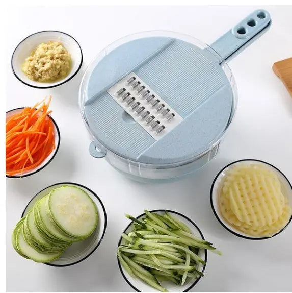 8-in-1 Mandoline Slicer & Vegetable Cutter – Prime Mart Prime Mart