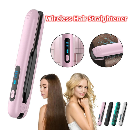 Wireless 2-in-1 Hair Styler | USB, 200°C, Portable