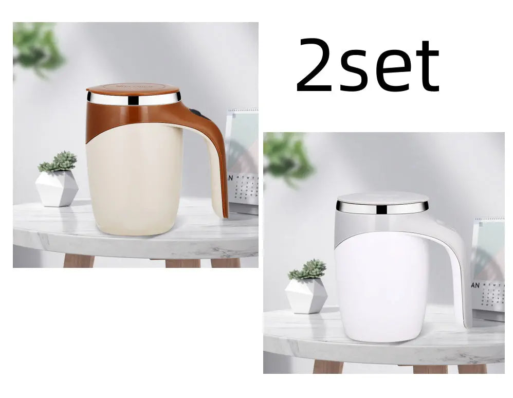Electric Automatic Stirring Coffee Cup & Mug – Prime Mart Prime Mart