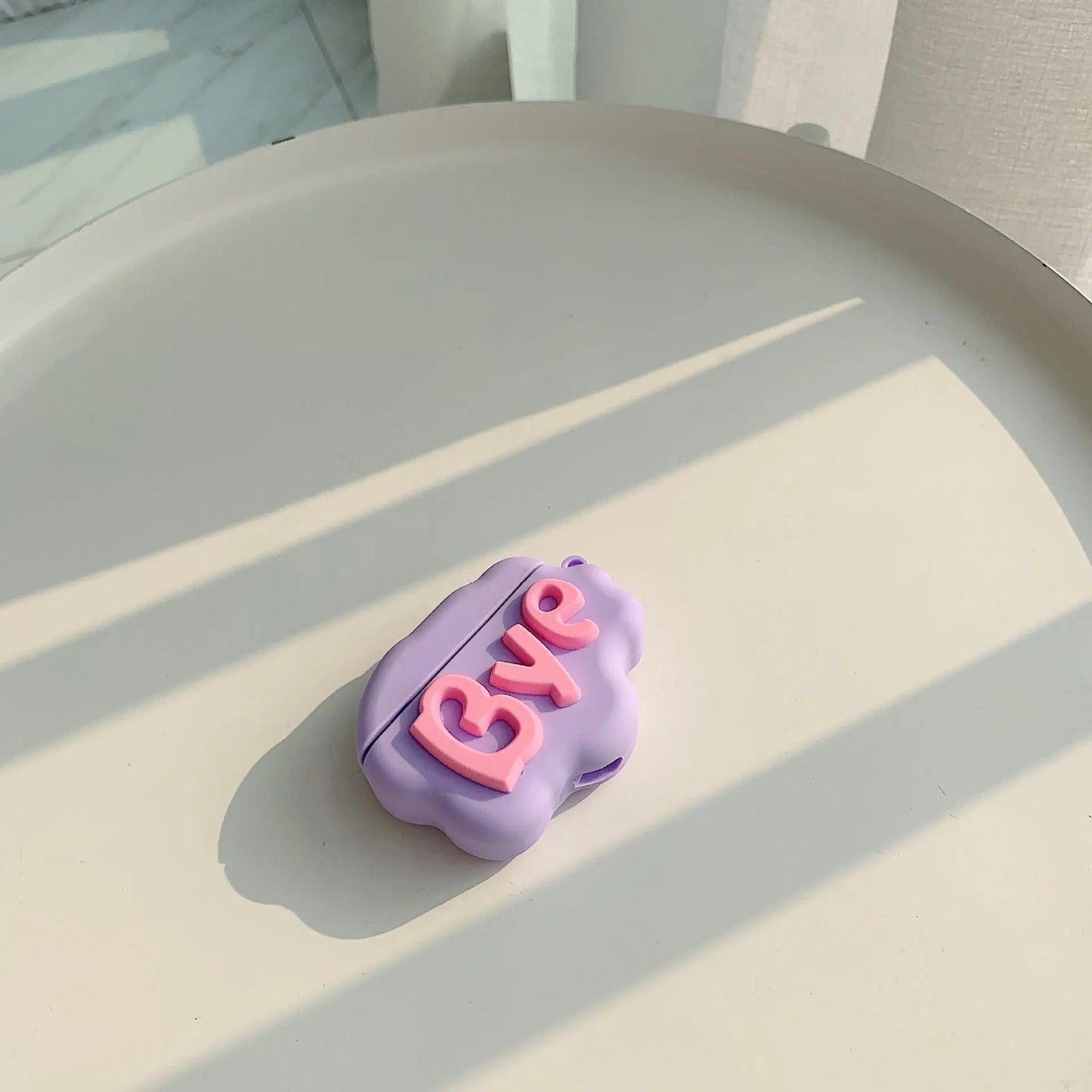 AirPod 2 Case 3D HI BYE Cloud Letter Cartoon Soft Silicone Wireless Earphone Cases For   Airpods Case Cute Cover Prime Mart