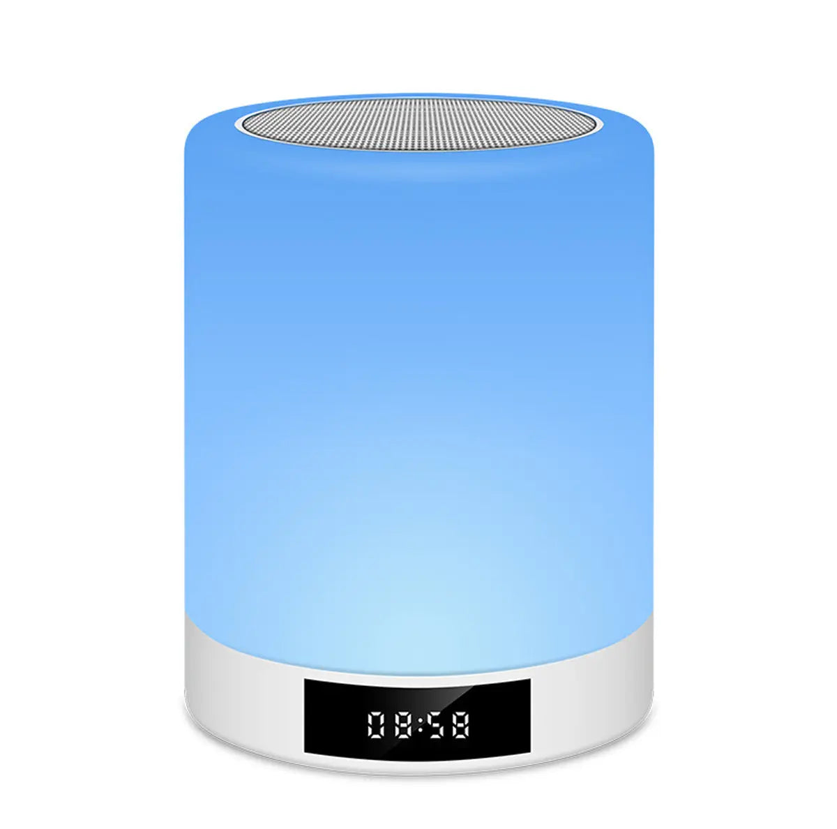 Usb Night Light Rechargeable Bluetooth Speaker Mini Speaker Alarm Clock Speaker Prime Mart