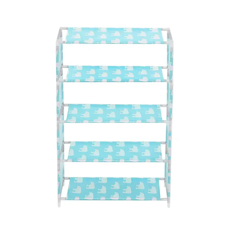 Simplify your life with this Non-Woven Dustproof Shoe Rack TM