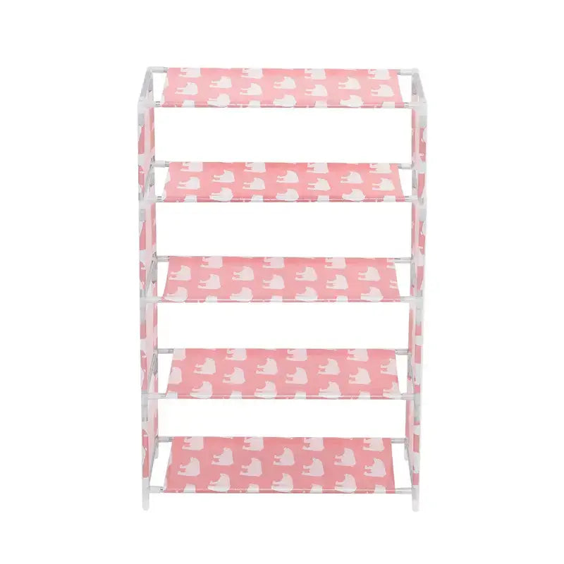 Simplify your life with this Non-Woven Dustproof Shoe Rack TM
