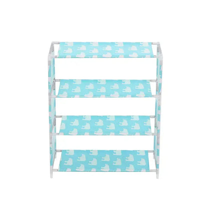 Simplify your life with this Non-Woven Dustproof Shoe Rack TM