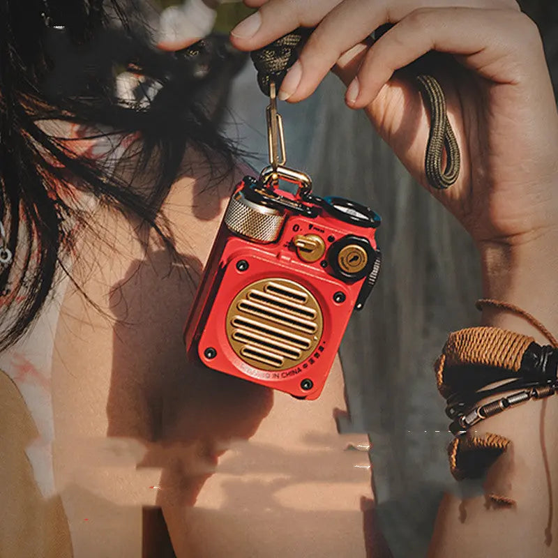 Portable Bluetooth Speaker Mini Speaker Home Lovely Retro Prime Mart