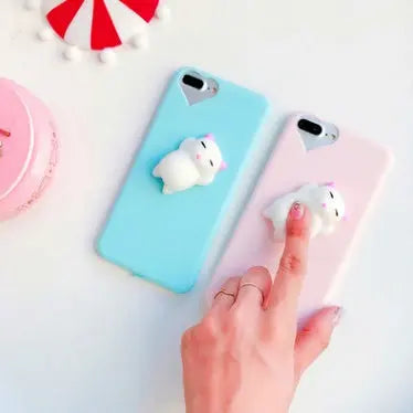 Cat Case For7 6 6S Plus 5 5S SE Cases Lovely Cartoon Soft Cat Cases Prime Mart