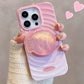 Personalized Gradient Ripple Circle For 15 Phone Cases Prime Mart