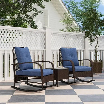Rattan Chaise Lounge Chair, Wicker Patio Furniture Set Prime Mart