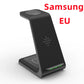 Prime Mart 3-in-1 Fast Charging Station – Wireless Quick Charge Dock & Phone Stand Prime Mart