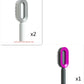Self-Cleaning Hair Brush & Scalp Comb – Prime Mart Prime Mart