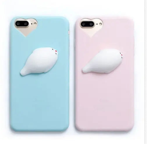 Cat Case For7 6 6S Plus 5 5S SE Cases Lovely Cartoon Soft Cat Cases Prime Mart