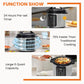 9-in-1 Electric Pressure Cooker & Multi-Function Smart Pot