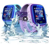 DF25 Children Waterproof Smart Watches Touch Screen Call for Rescue Remote Monitoring and Location Children's Telephone Watches Prime Mart