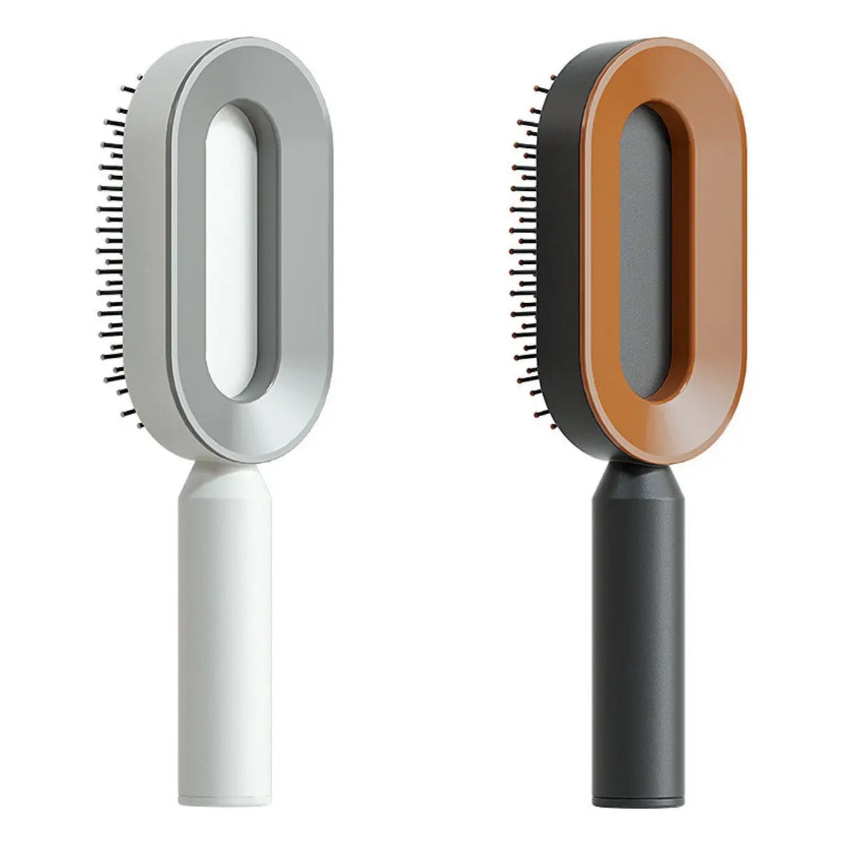 Self-Cleaning Hair Brush & Scalp Comb – Prime Mart Prime Mart