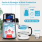 4L Water Distiller Distilled Water Maker Timing Dual-Temp Silver