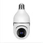 Prime Mart WiFi Bulb Camera 1080P – E27 Smart 5G Security Monitor with 4X Zoom & Alarm Beie