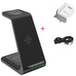 Prime Mart 3-in-1 Fast Charging Station – Wireless Quick Charge Dock & Phone Stand Prime Mart