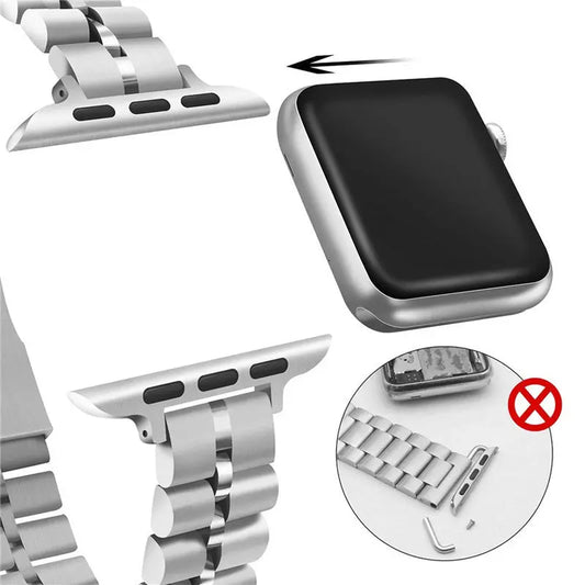 Small Semicircle Three-Bead Watch Strap – Durable & Stylish Prime Mart