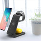 Prime Mart 3-in-1 Fast Charging Station – Wireless Quick Charge Dock & Phone Stand Prime Mart