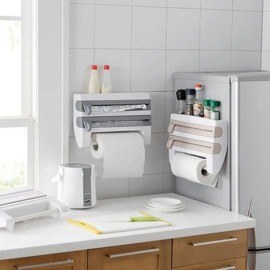 Multifunctional Kitchen Roll Holder & Dispenser – Prime Mart Prime Mart