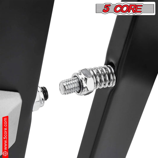 5Core Keyboard Stand Double X Style Adjustable Piano Riser For 49 To 88 Keys + Gear 5 Core
