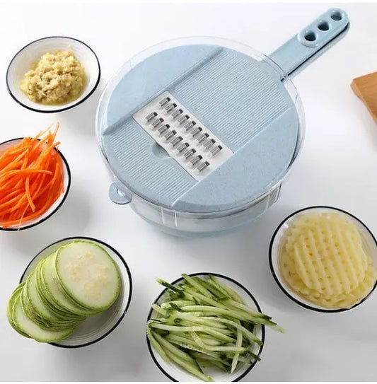 8-in-1 Mandoline Slicer & Vegetable Cutter – Prime Mart Prime Mart