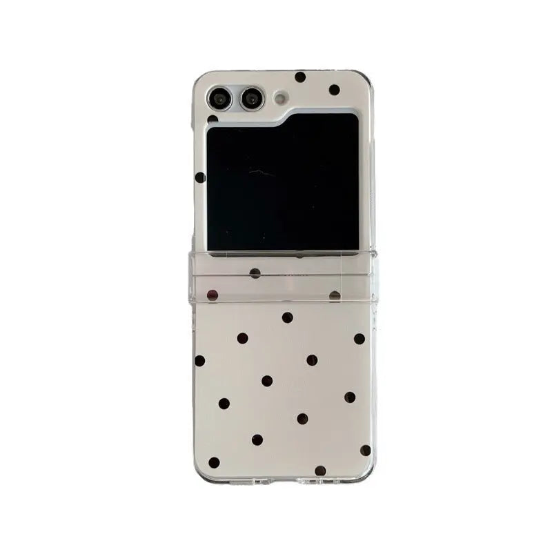 Folding Phone Case Cute Ins Polka Dot Prime Mart