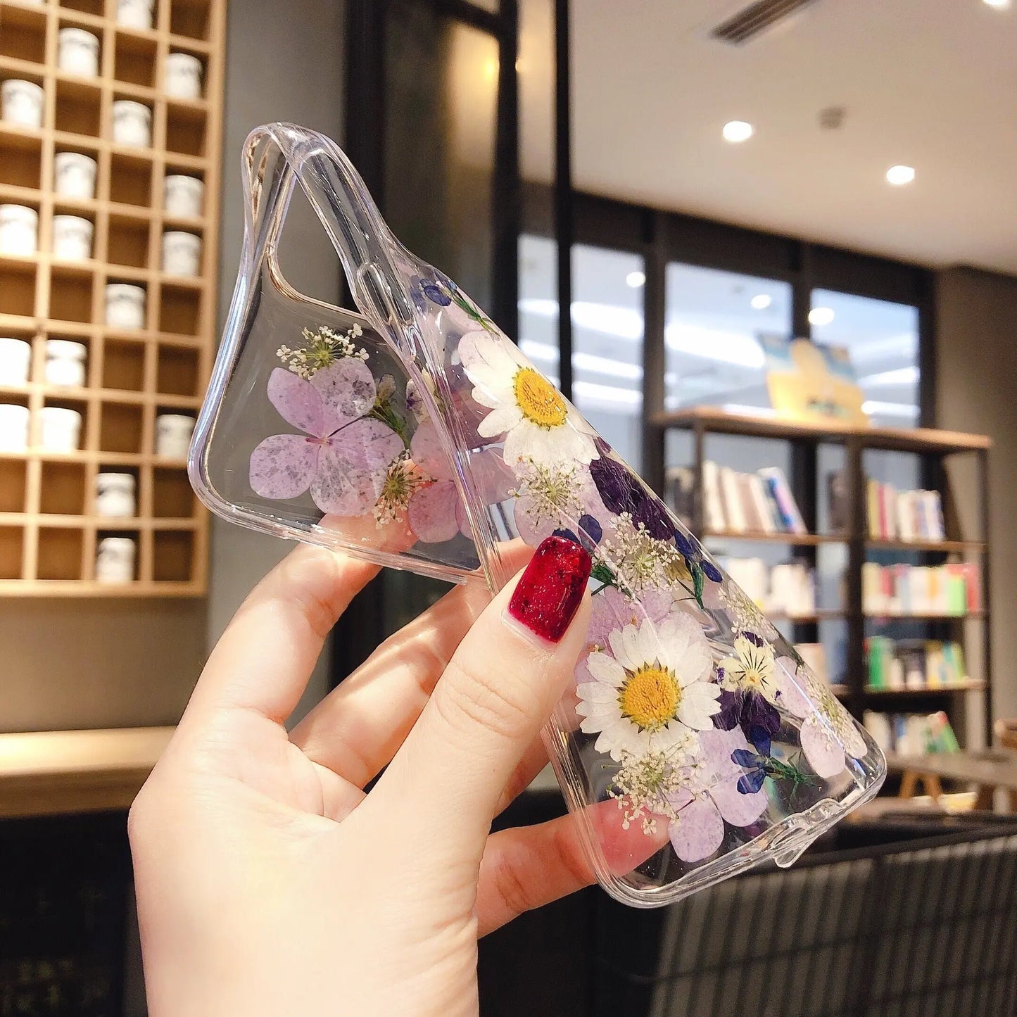 Preserved Flower Epoxy Phone Cases Prime Mart