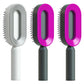 Self-Cleaning Hair Brush & Scalp Comb – Prime Mart Prime Mart