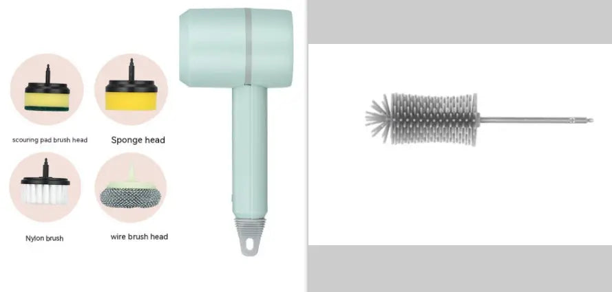 Automatic Electric Cleaning Brush & Scrubber – Prime Mart Prime Mart